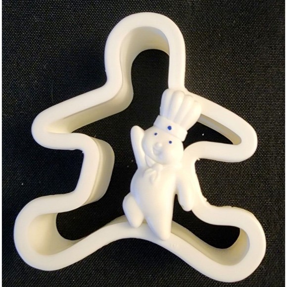 Vintage Set of 4 Pillsbury Dough Boy Cookie Cutters - Picture 3 of 6